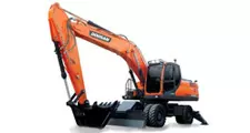 Колесный экскаватор Doosan DX210W
